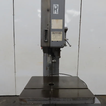 Rockwell 28-3X0 20" x 12" Vertical Band Saw 2HP 3Ph 208-230/460V Tested