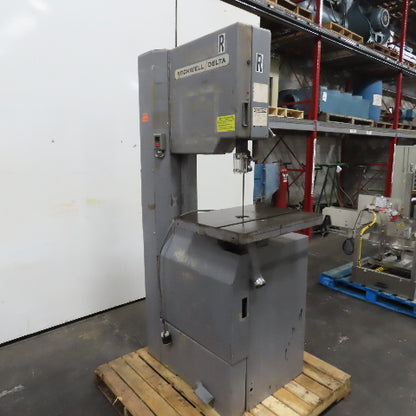 Rockwell 28-3X0 20" x 12" Vertical Band Saw 2HP 3Ph 208-230/460V Tested