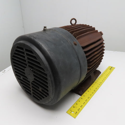 Siemens 1LA02844FE21 25HP AC Electric Motor 230/460V 3Ph 284T Frame 1765RPM