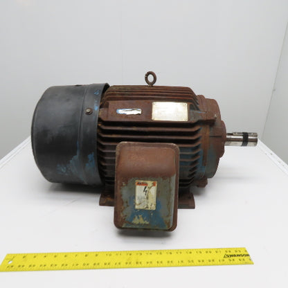 Siemens 1LA02844FE21 25HP AC Electric Motor 230/460V 3Ph 284T Frame 1765RPM