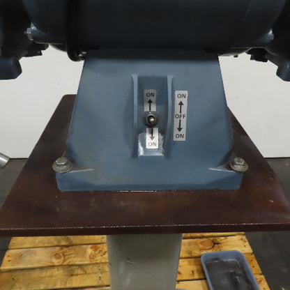 Baldor 500 1/2HP 6" Pedestal Bench Carbide Tool Grinder Buffer 115V 1Ph 3600RPM