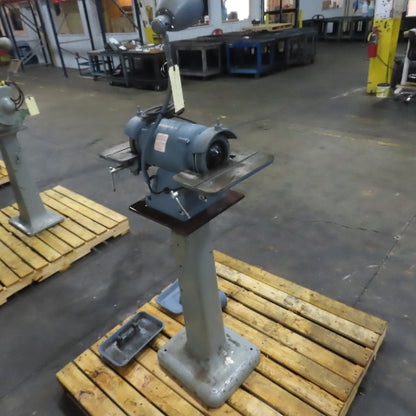 Baldor 500 1/2HP 6" Pedestal Bench Carbide Tool Grinder Buffer 115V 1Ph 3600RPM