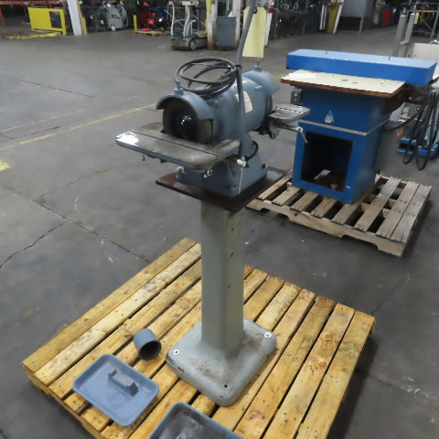 Baldor 500 1/2HP 6" Pedestal Bench Carbide Tool Grinder Buffer 115V 1Ph 3600RPM