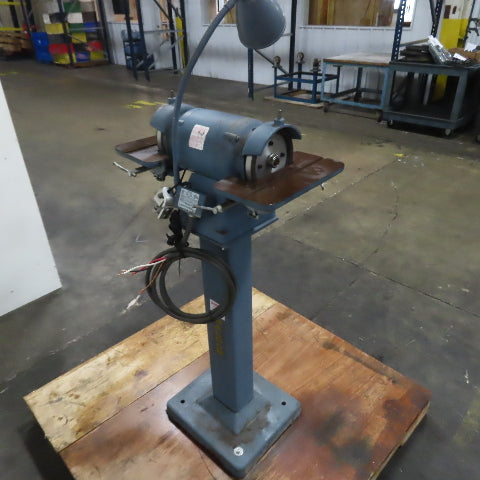 Baldor 510 6" Pedestal Bench Carbide Tool Grinder Buffer 230/460V 3600RPM