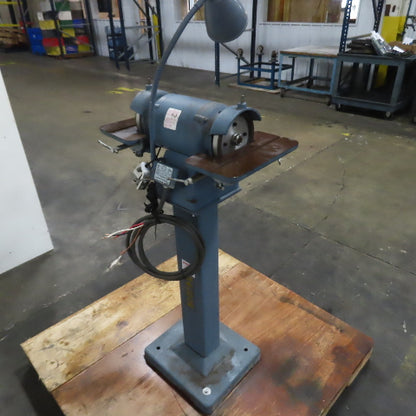 Baldor 510 6" Pedestal Bench Carbide Tool Grinder Buffer 230/460V 3600RPM