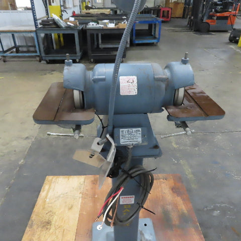 Baldor 510 6" Pedestal Bench Carbide Tool Grinder Buffer 230/460V 3600RPM