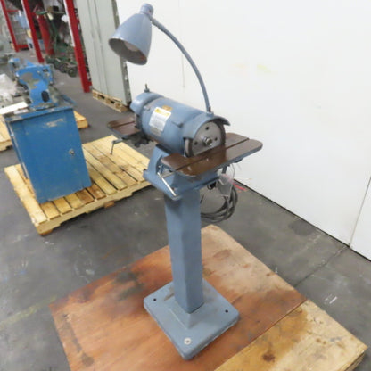 Baldor 510 6" Pedestal Bench Carbide Tool Grinder Buffer 230/460V 3600RPM