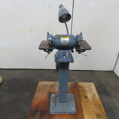 Baldor 510 6" Pedestal Bench Carbide Tool Grinder Buffer 230/460V 3600RPM