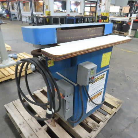 Acme National 4C 24"x4" Horizontal Edge Belt Sander 1HP 208-230/460V 3Ph 1725RPM
