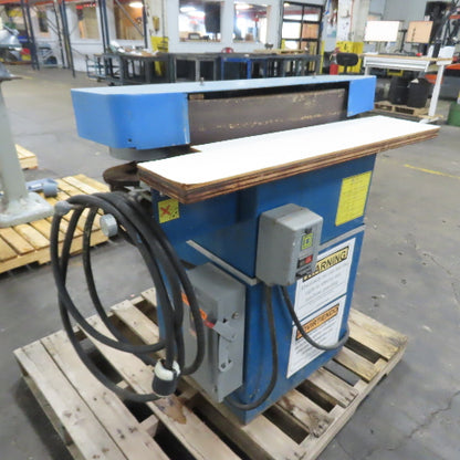 Acme National 4C 24"x4" Horizontal Edge Belt Sander 1HP 208-230/460V 3Ph 1725RPM