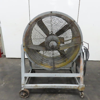 Aerovent Type SW LS429 42" Industrial Air Mover Blower Drum Fan 460V 5HP Tested