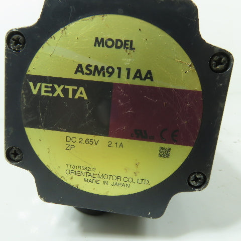 Oriental Motor MP080D020-15CQ-B800-S-01 ASM911AA 2.65VDC Stepping Motor 20:1