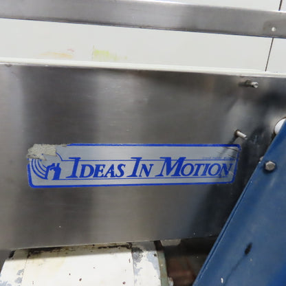 Ideas In Motion 47"x5" Stainless Steel Table Top Conveyor 32FPM 230/460V 3Ph 1HP