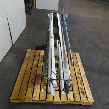 Ideas In Motion 47"x5" Stainless Steel Table Top Conveyor 32FPM 230/460V 3Ph 1HP