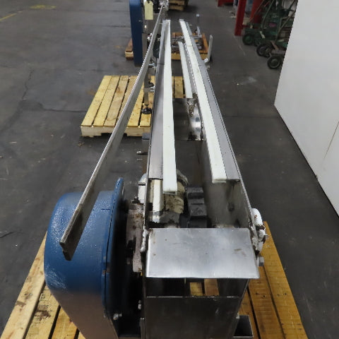 Ideas In Motion 47"x5" Stainless Steel Table Top Conveyor 32FPM 230/460V 3Ph 1HP
