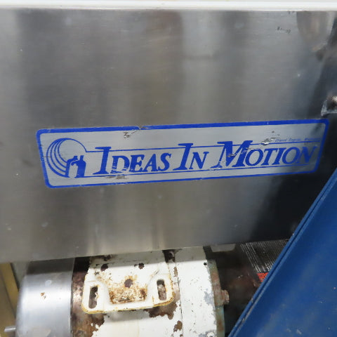 Ideas In Motion 32"x5" Stainless Steel Table Top Conveyor 32FPM 230/460V 3Ph