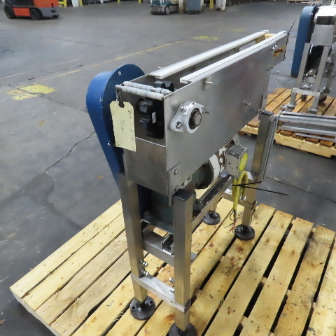 Ideas In Motion 32"x5" Stainless Steel Table Top Conveyor 32FPM 230/460V 3Ph
