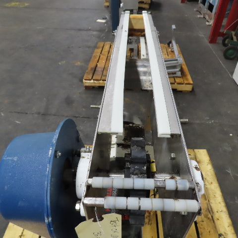 Ideas In Motion 32"x5" Stainless Steel Table Top Conveyor 32FPM 230/460V 3Ph