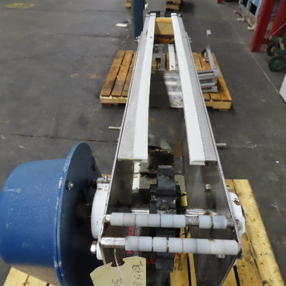 Ideas In Motion 32"x5" Stainless Steel Table Top Conveyor 32FPM 230/460V 3Ph