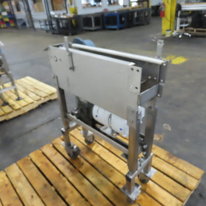 Ideas In Motion N/A 26"x5" Stainless Steel Table Top Conveyor 32FPM 230/460V 3Ph