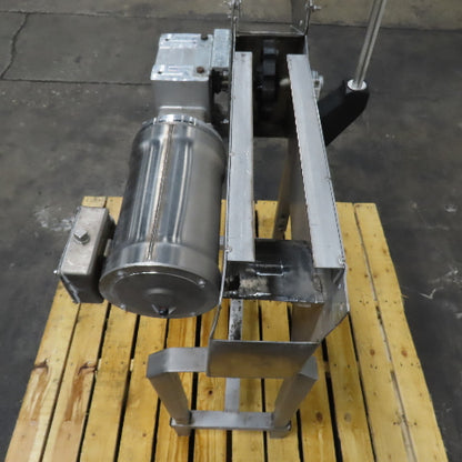 19"x5" Stainless Steel Table Top Conveyor 43FPM 230/460V 3Ph