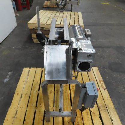 19"x5" Stainless Steel Table Top Conveyor 43FPM 230/460V 3Ph