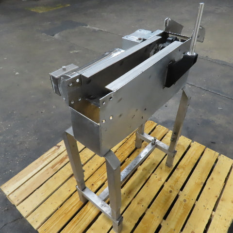19"x5" Stainless Steel Table Top Conveyor 43FPM 230/460V 3Ph