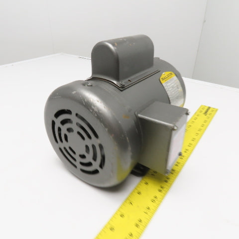 Baldor L3509M 1HP Industrial Electric Motor 115/230V 1Ph 56/56H Frame 3450RPM
