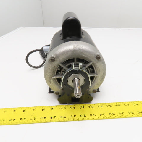 Century 177638-21 B589 1HP AC Electric Motor 208-230/115V 1Ph K56 Frame 3450RPM
