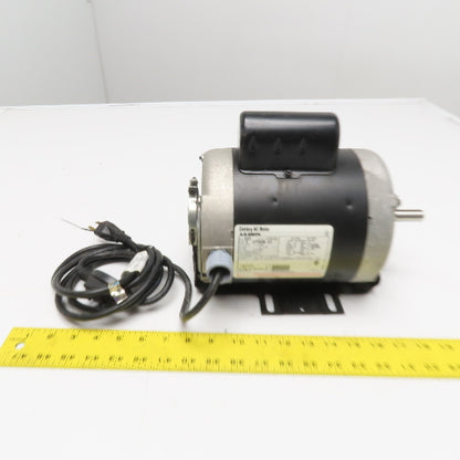 Century 177638-21 B589 1HP AC Electric Motor 208-230/115V 1Ph K56 Frame 3450RPM