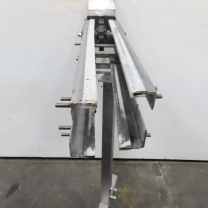 N/A 24"x5" Stainless Steel Table Top Conveyor Extension