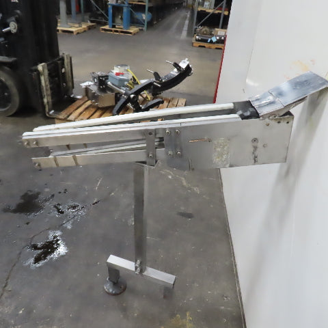 N/A 24"x5" Stainless Steel Table Top Conveyor Extension