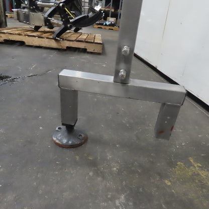 N/A 24"x5" Stainless Steel Table Top Conveyor Extension