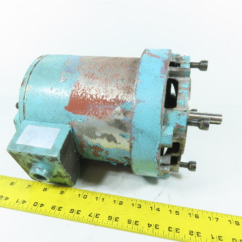 Teco AEVCXX 1HP 3-Phase Induction Motor 230/460V 3440RPM 80 Frame