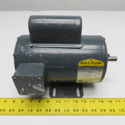 Baldor 34F74W198 L1307 3/4HP Electric Motor 115/208-230V 1Ph 56 Frame 1725RPM