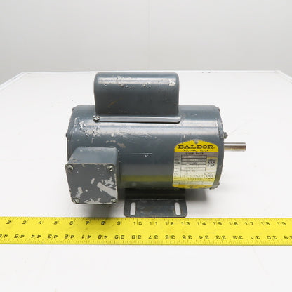 Baldor 34F74W198 L1307 3/4HP Electric Motor 115/208-230V 1Ph 56 Frame 1725RPM