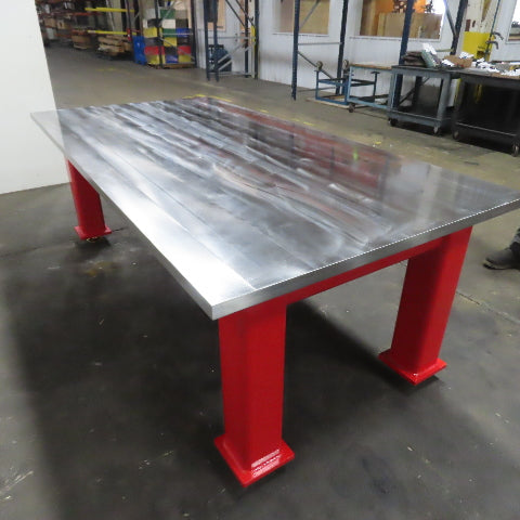 NEW 48"x96" Machined Top Welding Assembly Table 1-1/2" Thick .005" Flat