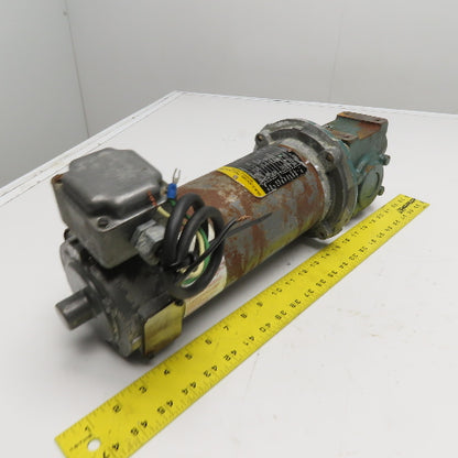 Baldor-Reliance CDP3330 1/2HP 90VDC Gear Motor 4.8A 5:1 Ratio 56C Frame 1750RPM