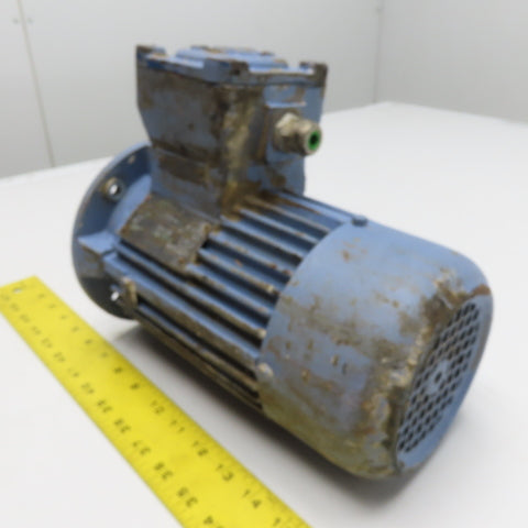 Euromotori ASA 71b-4 71b-4 0.37kW 3Ph Explosion Proof Motor 230/400V 1400RPM