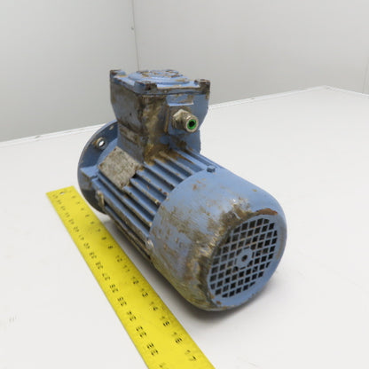 Euromotori ASA 71b-4 71b-4 0.37kW 3Ph Explosion Proof Motor 230/400V 1400RPM