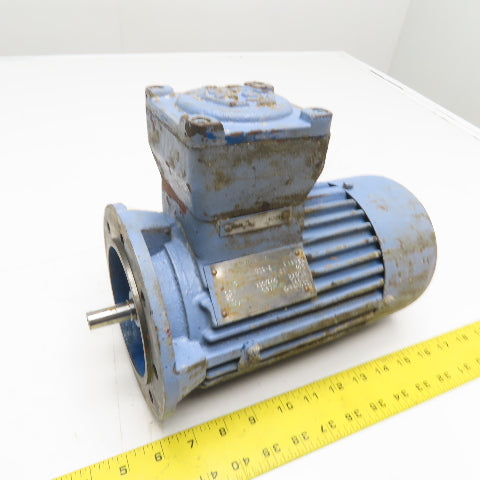 Euromotori ASA 71b-4 71b-4 0.37kW 3Ph Explosion Proof Motor 230/400V 1400RPM