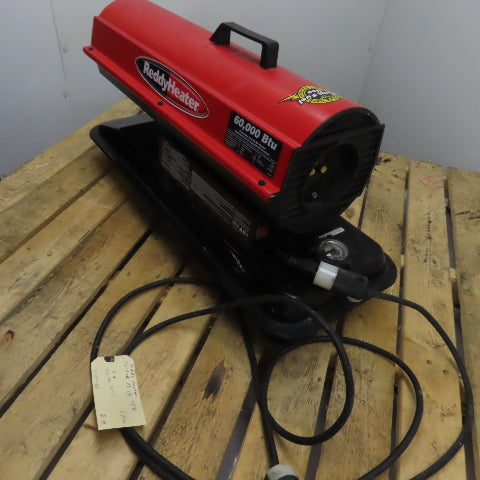 Reddy Heater 60,000 BTU Multi-Fuel Kerosene Forced Air Heater 120V