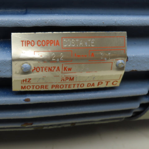 Euromotori ASA 80b-4 80b-4 0.75kW 3-Phase Explosion Proof Motor 230/400V 1390RPM