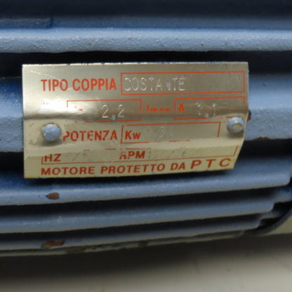 Euromotori ASA 80b-4 80b-4 0.75kW 3-Phase Explosion Proof Motor 230/400V 1390RPM