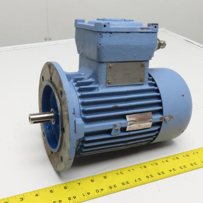 Euromotori ASA 80b-4 80b-4 0.75kW 3-Phase Explosion Proof Motor 230/400V 1390RPM