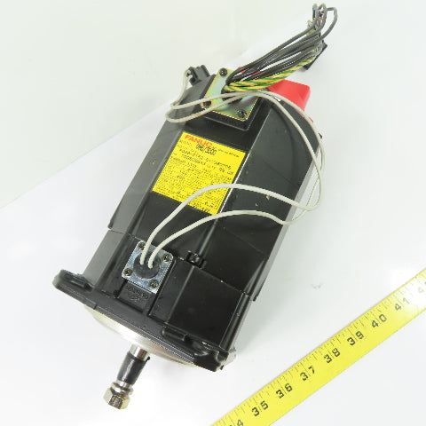 Fanuc aM6/3000 A06B-0162-B175#0006 AC Servo Motor 144V 3Ph 3000 RPM 6A 200Hz