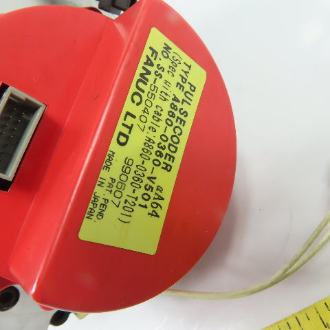 Fanuc aM6/3000 A06B-0162-B175#0006 AC Servo Motor 144V 3Ph 3000 RPM 6A 200Hz