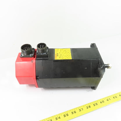 Fanuc A06B-0163-B075 AC Servo Motor 1.8kW 161V 3000RPM 3Ph 2000Hz