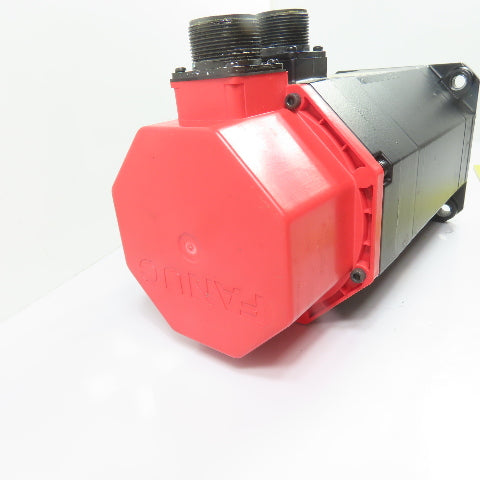 Fanuc A06B-0163-B075 AC Servo Motor 1.8kW 161V 3000RPM 3Ph 2000Hz