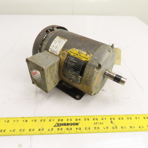 Baldor EM3546T 1HP Electric Motor 208-230/460V 1760RPM 3Ph 143T Frame